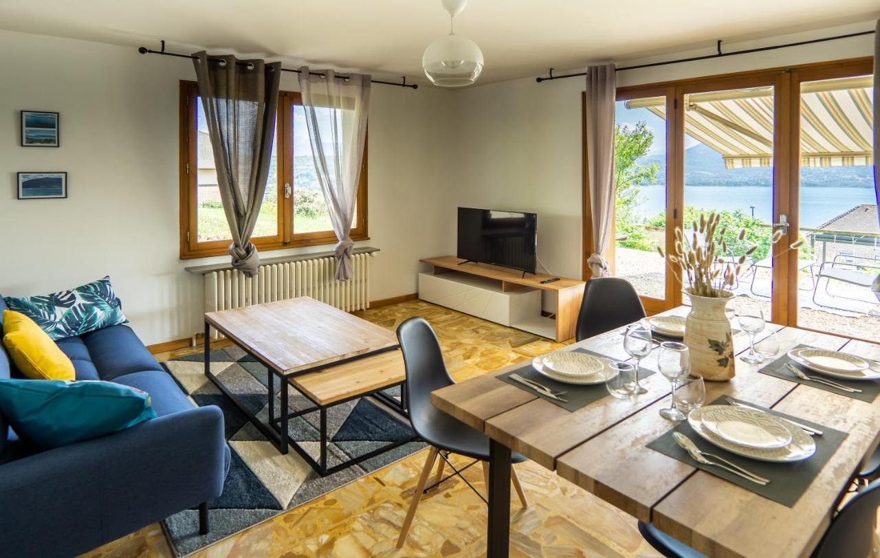 T3 Avec Vue Sur Le Lac D'Annecy Apartment Veyrier-du-Lac Luaran gambar