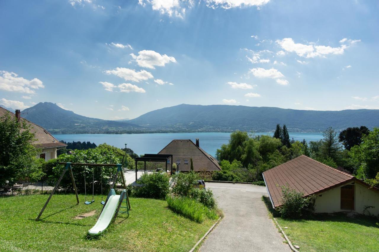 T3 Avec Vue Sur Le Lac D'Annecy Apartment Veyrier-du-Lac Luaran gambar